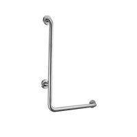 KKDR96 Grab Bar,Shower Handle Bathtub Support Track, 70cm50cm Length 304 Stainless Steel Wall-Mounted Safety Support Track Elderly Disabled Bathroom Toilet Shower Handrail (Size : Parent)