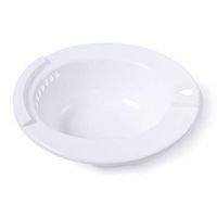 Bbshoping Sitz Bath for Hemorrhoids, Over The Toilet Relief for Hemorrhoids, Pregnancy, Bladder/Prostate Discomfort,Fit Most Toilets,Ideal for Post-Episiotomy Patients (White)