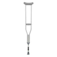 ZBYL Underarm Crutches Aluminum Alloy Ergonomic Design Lightweight Non-Slip Shock Absorption, Suitable for People Who are 155-170Cm in Height
