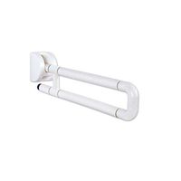 wenlongshop Foldable Toilet Grab Bar,U Type Non-Slip Stainless Steel Safety Flip Frame for Elderly, Handicap,Lavatory,Bathroom,Barrier-Free Handrail