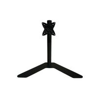 Mount-It! Single Monitor Stand | Free Standing Desk Mount | Height Adjustable Tilt Rotating | Fits 19 20 21 22 23 24 27 29 30 Inch Computer Screens | VESA 75 100 Compatible | Holds up to 33 Pounds