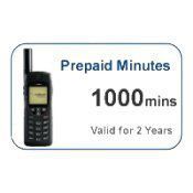Iridium 9505A Satellite Phone Go Kit Package with Service (Iridium 1000 Prepaid mins - 1 Year Validity)