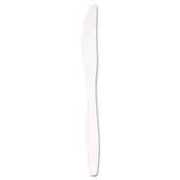 SCCGBX6KW - Guildware Heavyweight Plastic Knives, White