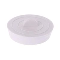 jinetor Silicone Bathtub Sink Wash Basin Plug Stopper Drain Stop Home Kitchen Bathroom