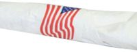 Evergreen N9S240FLAG Paper Napkin Standard Band, 4-1/4" Length x 1-1/2" Width, 0.004" Thick, American Flag (Box of 2500)