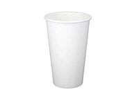 [1000 Count] Single Wall 16oz Disposable Hot White Paper Cups - Elegant White Cup for Hot Drinks Water Coffee Tea Cocoa Cafe Cappuccino Espresso Latte hot Chocolate Steamer (1000)