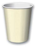9 Oz Ivory Paper Hot/cold Cups - 12 Pk