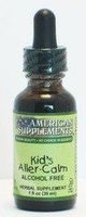 Kids Aller-Calm Alcohol Free American Supplements 1 oz Liquid