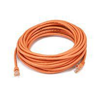Monoprice 30FT Cat5e 350MHz Network RJ45 Network Cable - Orange [Electronics]
