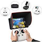 RCGEEK Sunshade Sun Hood Compatible with iPad Mini/Tablet Monitor 7.9 Inch Foldable Compatible with DJI Mavic Mini Mavic 2 Pro Zoom/Mavic Pro/Mavic Air/Spark/Phantom 3/4 Inspire Remote Controller