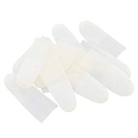 Exceart 1000 Pcs Finger Cots Finger Condoms Latex Finger Caps Rubber Fingertip Protective Finger Cover for Electronic Repair Handmade Hospatil