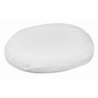 DMI Contoured Foam Ring Cushion, White - 18" x 15" x 3"