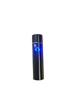 Dual Arc Windproof Electric USB Pipe Lighter, Electronic Flameless Cigarette Lighter (Black)