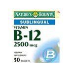 Us Nutrition Inc Sublingual Vitamin B-12 tablets - Model 179-2126 - Pkg of 50