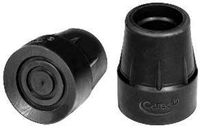 Cane Tips, 3/4", Black (Pack of 2)