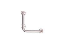 CSI Bathware BAR-VR18-TW-125-PN Vertical Angle Grab Bar, Satin Peened