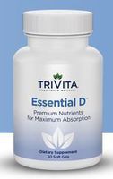 Essential D - Vitamin D 5000 IU (30 Soft Gels) by TriVita