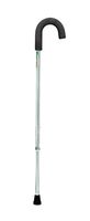 Essential Medical Supply Endurance Curved Handle Cane with Foam Handle, Silver