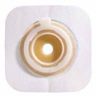 SUR-FIT AutoLock Stomahesive Flexible Skin Barrier with Flange - Flange Size: 1 3/4" - Barrier: 4 x 4" - Box of 5
