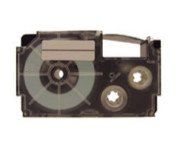 New Casio Ez Label Tape Cartridges 18mm Black Ink on Blue Tape