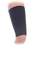 FitPro Compression Thigh Support Sleeve, Small, Amazon Exclusive Brand, Black