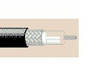 8259 RG58A/U Computer & Instrumentation Coax Cable 20 AWG Stranded Tinned Copper Overall TC Braid 95% for 50 Ohm Transmission & Computer - Black Belden (1500FT)