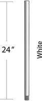 Oxygen 3-6-2406 24" Downrod, White