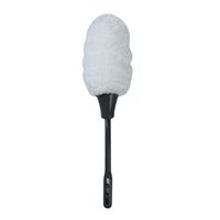lehao397 Fiber Hand Duster Washable Clean Brush Duster for Car Computer Desk Household Cleaning Tool,White