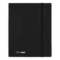 Jet Black Ultra Pro 9 Pocket Eclipse Pro Binder Soft Plastic Card Storage Binder Portfolio Album