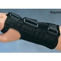 North Coast Medical Comfort Cool D-Ring Wrist Splint, Size: M, Right