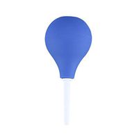 SUPVOX Enema Bulb Anal Douche for Women Vaginal Cleaner Vaginal Cleansing System Silicone Flusher Anus Enemator for Lover Adults Couple 89ML (Blue)