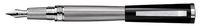 Laban Delta Lined Sterling Silver Medium Point Fountain Pen - LST-F953-1