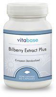 Bilberry Extract Plus (Formula) 60 Capsules per Bottle (6 Pack)