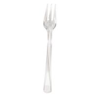 Club Pack of 288 Clear Trend Ware Mini Premium Heavy-Duty Plastic Party Forks 4"