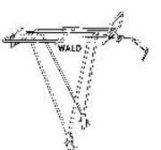 Wald Rear Bike Rack, Black