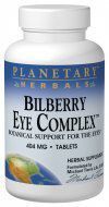 Bilberry Eye Complex Planetary Herbals 120 Tabs