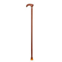Xiao Jian Crutches - Solid Wood Cane Old Man Cane Mahogany Civilization Cane Gentleman Civilization Stick Wooden Cane Light Non-Slip Abduction Crutch (Color : A)