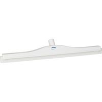 Vikan 77135 Rubber Polypropylene Frame Double Blade Squeegee, 20", White