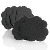 Foot Petals Tip Toes Foot Cushions-Black Iris-3 pair