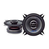 Alpine SPS400 / SPS-400 / SPS-400 4 Coaxial 2-Way Speaker Set