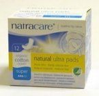Natracare Ultra Super Pads With Wings 12 Count by Natracare