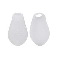 Healifty Toe Bunion Protector Silicone Toe Sleeve 2pcs