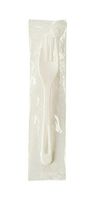 World Centric FO-PS-I Compostable TPLA 6.3" Forks, Individually Wrapped (Pack of 750)
