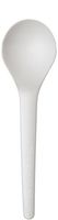 Eco-Products Plantware Renewable & Compostable Soup Spoons, 6-Inch, Case of 1000 (EP-S014)