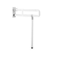 JIAHE115 Bathroom Safety Rails Bathroom Handrails, Bathroom Stainless Steel Fold Safety Armrest (Color : White, Size : 75cm)