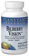 Bilberry Vision Planetary Herbals 30 Tabs