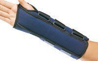 79-87080 Support Wrist/Forearm Nylon/Fiber Universal Left Blue Part# 79-87080 by DJO, Inc Qty of 1 Unit