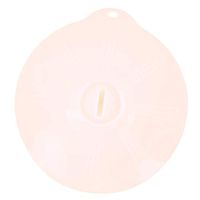 HENGSONG Silicone Suction Lids Food Covers Bowl Covers for Microwaves Pots Pans Reusable Dustproof Heat-Resistant Kitchen Gadgets,Transparent