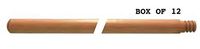 Magnolia Brush A-48 Threaded Handle, 48" Length, 15/16" Diameter, Box of 12