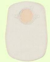 ConvaTec 413176 SUR-FIT Natura 8" Two-Piece Closed-End Pouch with 2-Sided Comfort Panel, Filter, Opaque, 2-3/4" Flange, Pack of 60